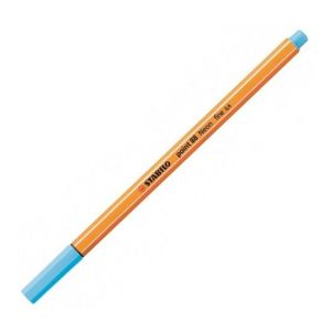 Caneta Stabilo Point Azul Neon 88/031