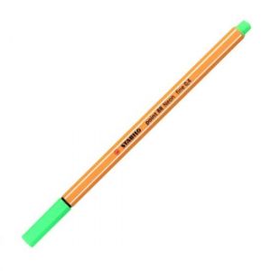 Caneta Stabilo Point Verde Neon 88/033