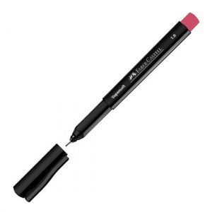 Caneta Supersoft Rosa Faber Castell