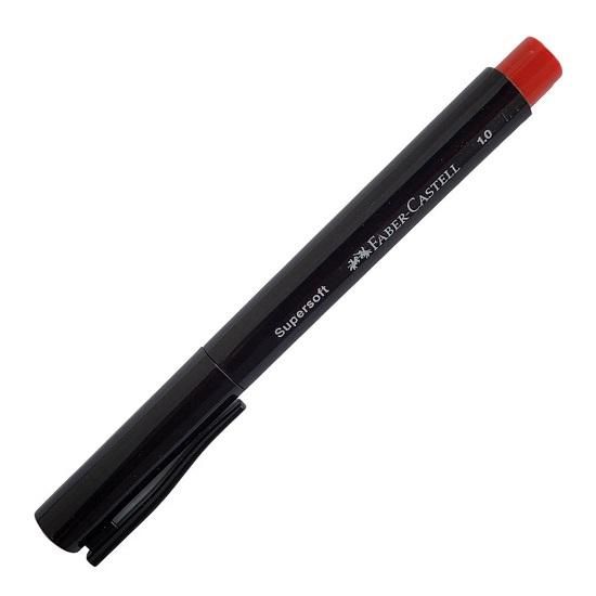 Caneta Supersoft Vermelho Faber Castell