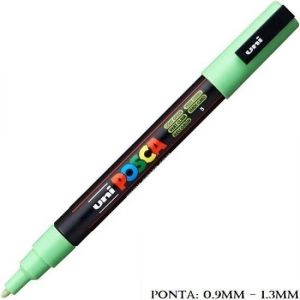 Caneta Uni Posca PC 3M 1.3mm. Verde Claro