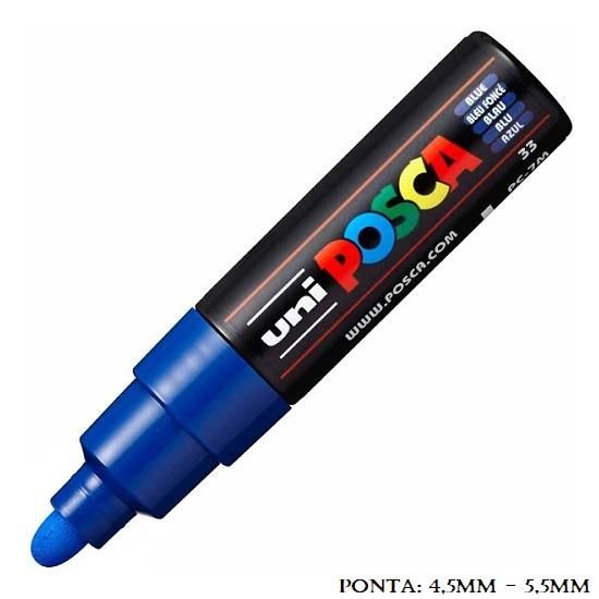 Caneta Uni Posca PC 7M Azul