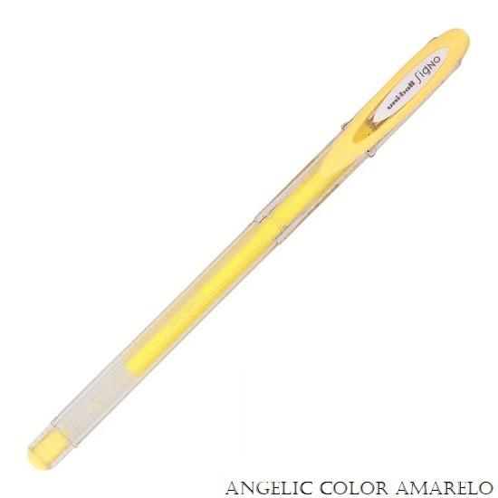 Caneta Uni UM-120AC Angelic Color Amarelo