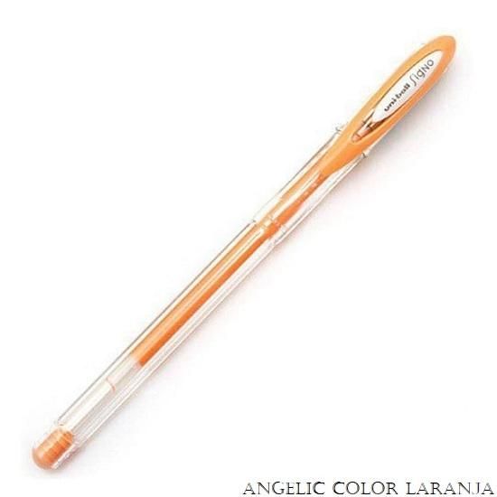 Caneta Uni UM-120AC Angelic Color Laranja