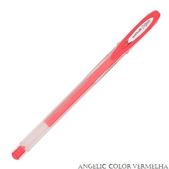 Caneta Uni UM-120AC Angelic Color Vermelha