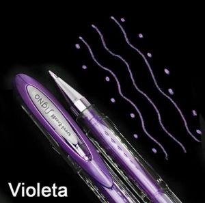 Caneta Uni UM-120NM Noble Metálica Violeta