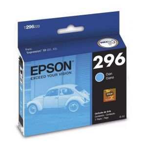 Cartucho Epson T296220 Ciano 4ml. Original