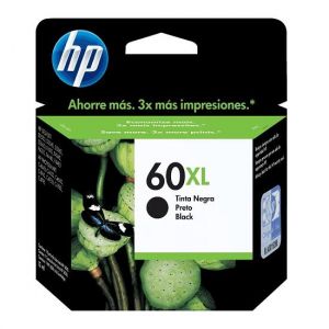 Cartucho HP CC641WL Ref. 60XL Preto 13ml. Original