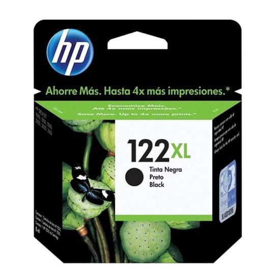 Cartucho HP CH563HB 122XL Preto 8.5ml. Original