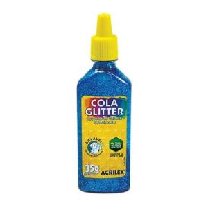 Cola Glitter Azul 204 23grs. Acrilex