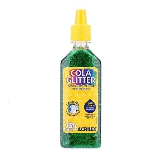 Cola Glitter Verde 206 23grs. Acrilex