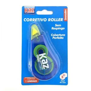 Corretivo Em Fita Roller 5x8 KZ813 Kaz - Envio da Cor Conforme Disponibilidade do Estoque