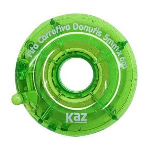 Corretivo Em Fita Roller Donuts 5mmx6M. KZ823VD Kaz