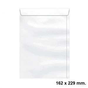 Envelope Saco 162x229mm Branco com 10 unidades