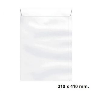 Envelope Saco 310x410mm. Branco com 10 unidades