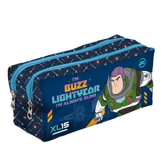 Estojo Escolar 2 Divisórias Buzz Lightyear 3856 Dac