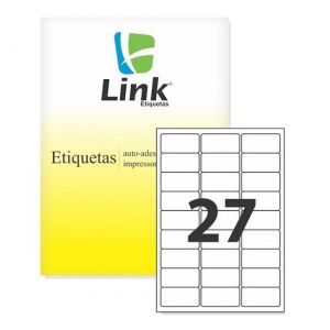 Etiqueta A4 355 9015 Com 100 Folhas Link