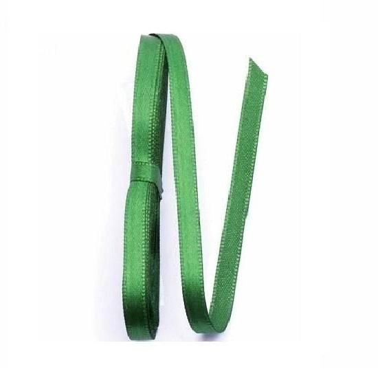 Fita De Cetim N° 1 0.7mm. Verde Com 10 Metros