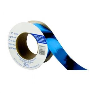 Fita Metaloide 10mm x 50 Mts.  Azul Só Natal