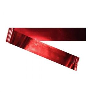 Fita Metaloide 10mm x 50 Mts. Vermelho Só Natal