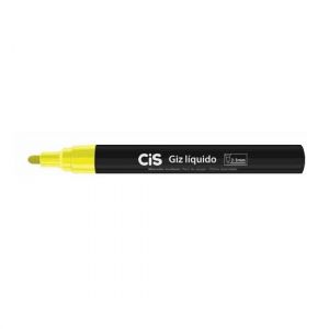 Giz Líquido 5mm Amarelo Cis