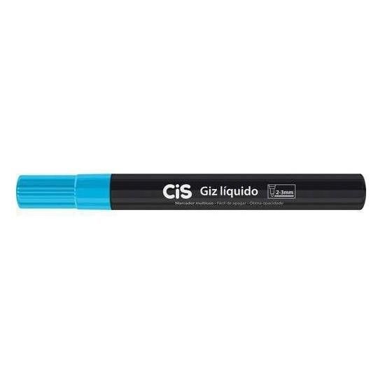 Giz Líquido 5mm Azul Cis