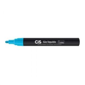 Giz Líquido 5mm Azul Cis