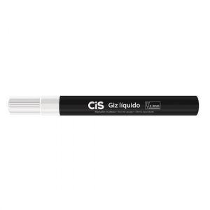 Giz Líquido 5mm Branco Cis