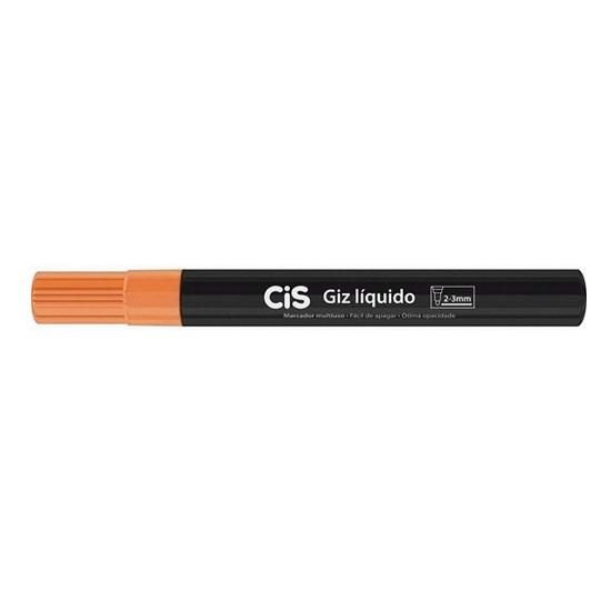 Giz Líquido 5mm Laranja Cis