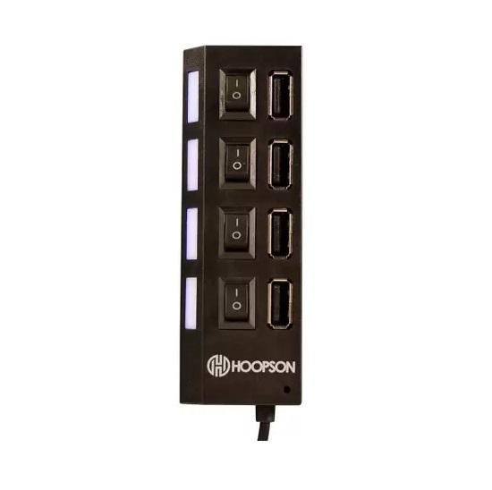 Hub 2.0 4 Portas Preto 004 Hoopson