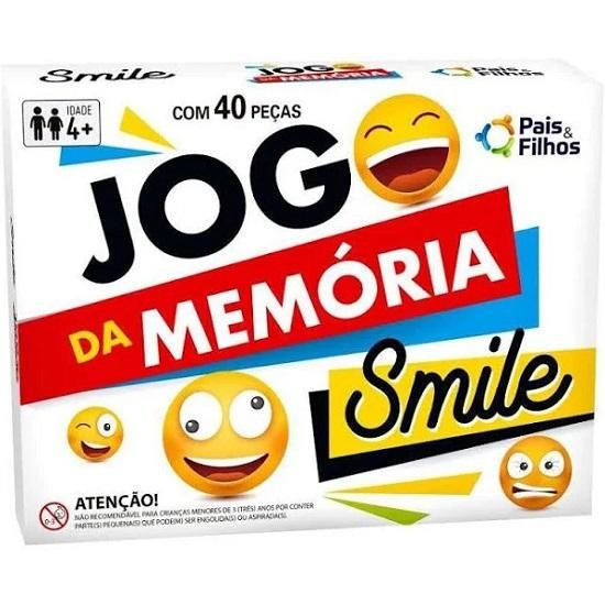 Jogo Da Memória Smile 7270 Pais e Filhos