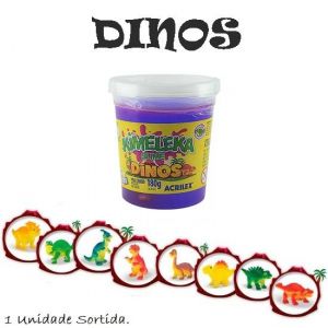 Kimeleka Dinos 180grs. 05838 Acrilex - Envio da Cor e Personagem Conforme Disponibilidade do Estoque