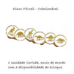 Kimeleka Dinos Fóssil 180grs. 05839 Acrilex - Envio da Cor e Personagem Conforme Disponibilidade do Estoque