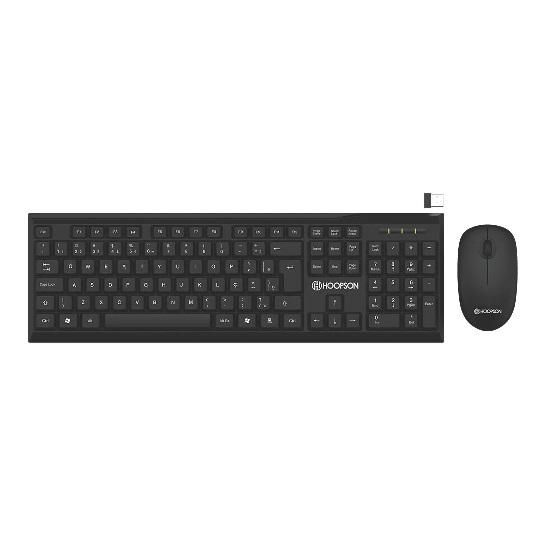 Kit Teclado E Mouse Sem Fio TPC070KW Hoopson