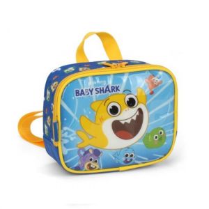 Lancheira Sem Acessórios Baby Shark Amarelo LA39013BS Luxcel