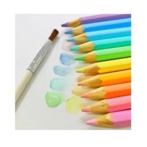 Lápis De Cor 10 Cores Aquarelável Pastel 120210P Faber Castell