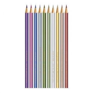 Lápis De cor 10 Cores Metallic 120410G Faber Castell