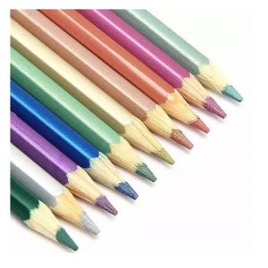 Lápis De cor 10 Cores Metallic 120410G Faber Castell