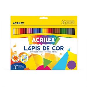 Lápis De Cor 36 Cores Acrilex