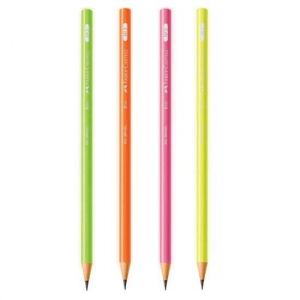 Lápis HB N°2 1205 Redondo Neon Faber Castell - Envio de Lápis Conforme Disponibilidade do Estoque