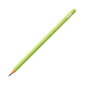 Lápis HB N°2 1205 Redondo Neon Faber Castell - Envio de Lápis Conforme Disponibilidade do Estoque