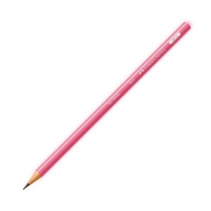 Lápis HB N°2 1205 Redondo Neon Faber Castell - Envio de Lápis Conforme Disponibilidade do Estoque