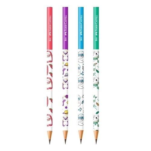 Lápis HB N°2 Mamíferos 935MAM Faber Castell - Envio de Lápis Conforme Disponibilidade do Estoque