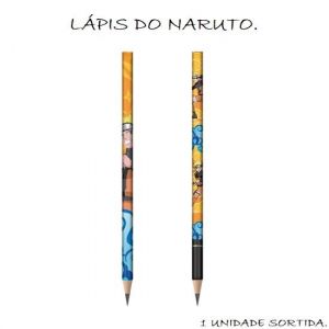 Lápis HB N°2 Naruto 609980 Tris - Envio de Lápis Conforme Disponibilidade do Estoque