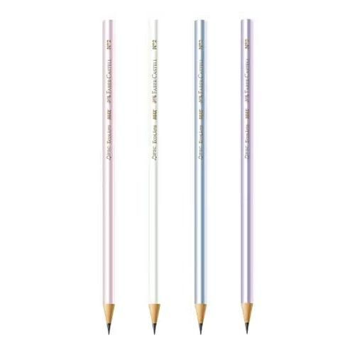 Lápis HB N°2 Pérola Redondo Faber Castell - Envio de Lápis Conforme Disponibilidade do Estoque