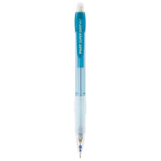 Lapiseira 0.7 Super Grip Neon 187 Azul Pilot 