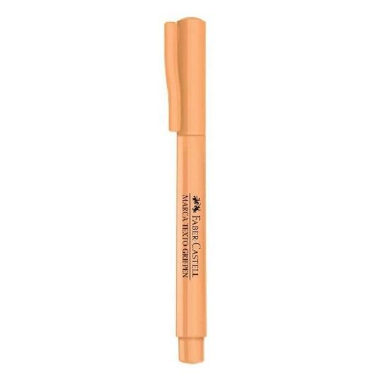 Marca Texto Laranja Pastel Faber Castell