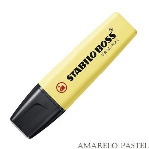 Marca Texto Pastel Amarelo Stabilo Boss