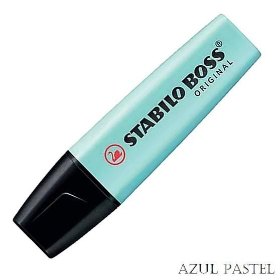 Marca Texto Pastel Azul Stabilo Boss