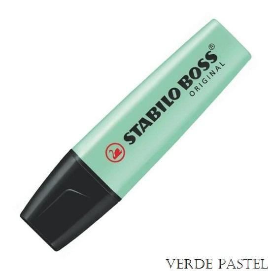 Marca Texto Pastel Verde Stabilo Boss